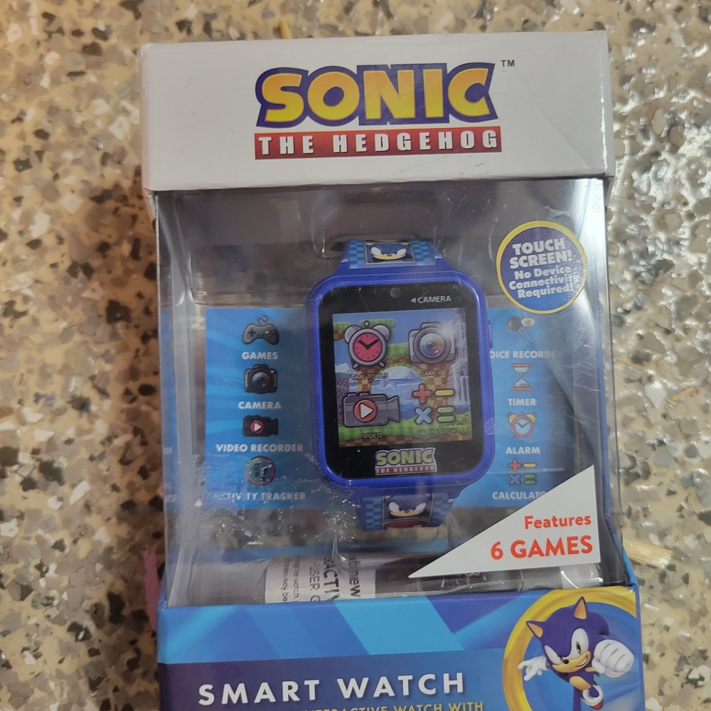 Sonic the Hedgehog Smart Watch in Blue
